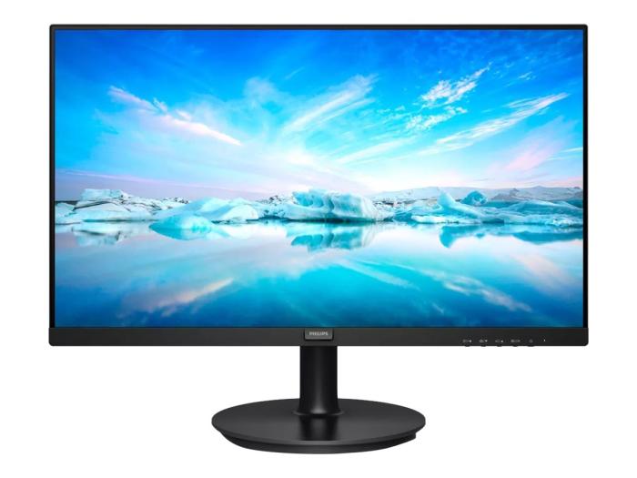 24’’ Philips 241V8LA/00 (VA WLED, 1920x1080, 250, 4ms, 75Hz) (VGA, HDMI 1.4) głośniki, czarny