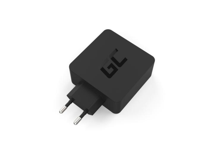 Green Cell Quick Charge 3.0 Uniwersalna ładowarka (zasilacz) sieciowa 230V / 1xUSB-C, 1xUSB (30W) [CHAR08]