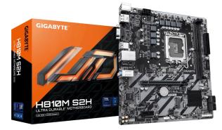 Gigabyte H810M S2H [S1851, 2xDDR5 do 6400MHz, (HDMI 2.1, DP 2.1) (1xM.2, 1xPCIe 4.0 x16, 1xPCIe 3.0 x1), micro ITX]