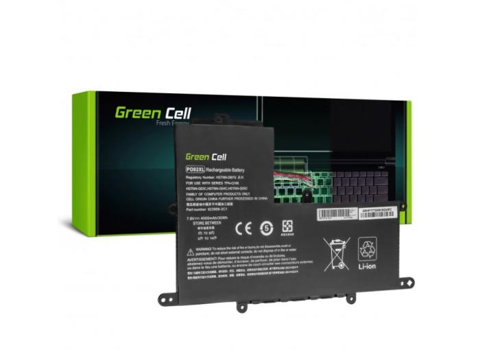 Green Cell bateria PO02XL do HP Stream 11 Pro G2 G3 G4 G5, HP Stream 11-R020NW 11-R021NW 11-Y000NW 11-Y002NW [HP177]