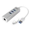 Unitek Y-3083B Hub 3 x USB 3.0 + USB Typ-C + Gigabit RJ45