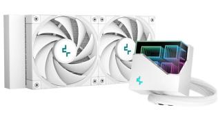 DeepCool LT520 ARGB White (2x120 mm) [R-LT520-WHAMNF-G-1]