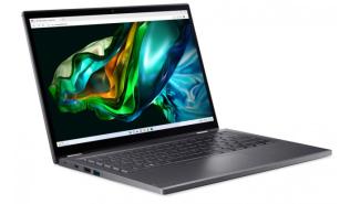 Acer Aspire 5 Spin 2w1 A5SP14-51MTN-55UH [NX.KHKEP.004] 10-Core i5-1335U/14 1920x1200 błyszcząca, dotykowa IPS/32GB/512GB/Iris Xe/pk/1.61kg/Win11Home/rysik (szary)