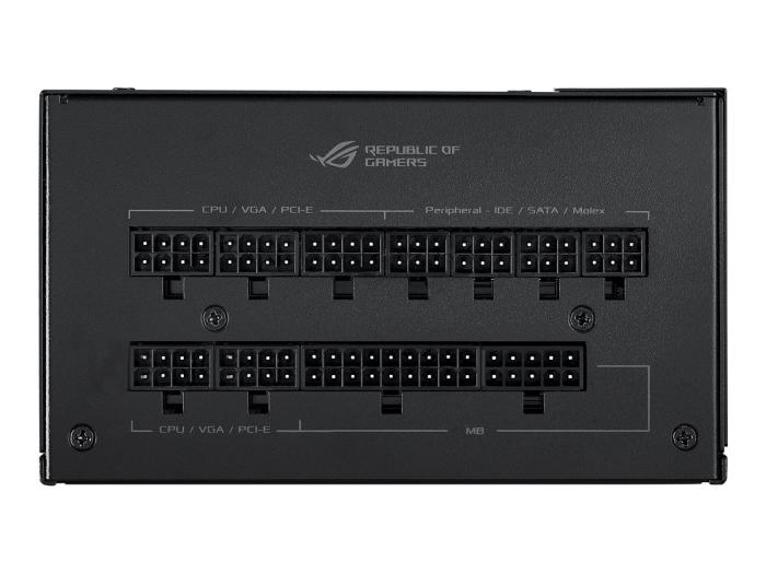 Asus ROG Strix (850W) (1x135mm) Modularny 80+Gold (CPU 2x4+4) (PCI-E 6x6+2) (6xMolex, 8xSATA) [ROG-STRIX-850G]