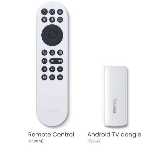 Projektor BenQ X500i DLP (3840x2160, 16:9, 2200 ANSI, 50000:1, 4000h/10000h) (2xHDMI, 1xUSB, 1xUSB-C, 1xRS-232)