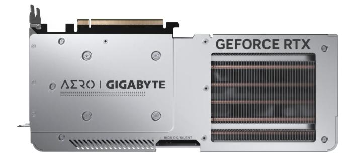 GeForce PCI-E RTX4070Ti Super Gigabyte 16GB GDDR6X Aero OC [GV-N407TSAERO OC-16GD] (1xHDMI 2.1a, 3xDP 1.4a) (256-bit, PCI-E 4.0)