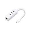 TP-Link (karta sieciowa GigabitEthernet 10/100/1000 na USB 3.0 z hubem 3xUSB 3.0) [UE330]