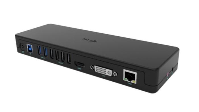 I-TEC USB 3.0 USB-C Dual Display Docking Station HDMI DVI + VGA [CAHDMIDVIDOCKPRO]