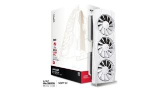 Radeon RX 9070XT XFX 16GB GDDR6 Quicksilver Gaming White [RX-97TQICKW9] (1xHDMI 2.1b, 3xDP 2.1a) (256-bit, PCI-E 5.0)