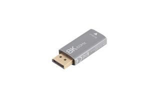 Lanberg adapter DisplayPort 1.4 (M) / HDMI 2.1 (F) 8K@60Hz 4K@144Hz 2K@240Hz 48Gbs [AD-DP-HD-03]