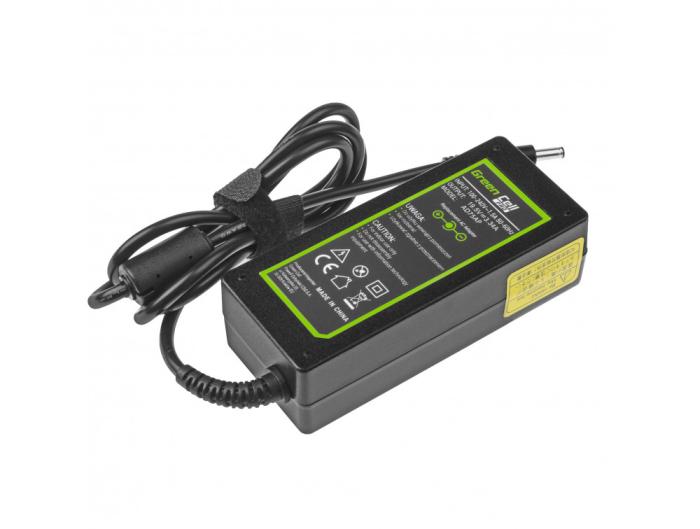 GreenCell zasilacz do laptopa DELL 19.5V / 3.34A / 65W z wtyczką 4.5x3.0mm + pin [DEL195334C, AD75AP]