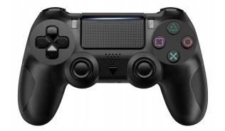 Gamepad doSony PS4 Dualshock 4 PS4 / PS4 Slim / PS4 PRO / PC bezprzewodowy czarny (Bluetooth / USB) (zamiennik) [HSY-016]