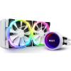 NZXT Kraken X53 White 240mm RGB podświetlane wentylatory i pompa (wodne) [RL-KRX53-RW]
