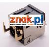 Gniazdo zasilania GNL63 do wtyczki 7.4x5.0mm do notebooków Dell Latitude X300, X1 / Inspiron 300m / HP NC 2400