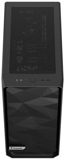 Fractal Design Meshify 2 Compact Black TG Dark Tint (szkło hartowane) (1x USB-C 3.2 Gen2, 2x USB 3.2 Gen1) (4x2.5, 2x3.5) [FD-C-MES2C-02]