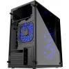 Gembird Fornax 960R Blue (czarny) (akryl) (2x USB 3.0) (1x2.5, 2x2.5/3.5, 1x3.5, 1x5.25) [CCC-FORNAX-960B]