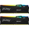 DDR5 32GB (2x16GB) 5600 MHz Kingston Fury Beast RGB EXPO AMD CL36 36-38-38 1.25V [KF556C36BBEAK2-32]