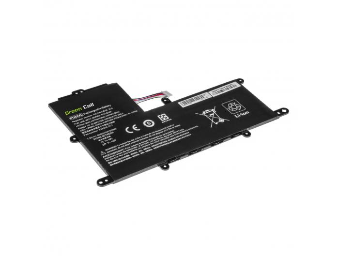 Green Cell bateria PO02XL do HP Stream 11 Pro G2 G3 G4 G5, HP Stream 11-R020NW 11-R021NW 11-Y000NW 11-Y002NW [HP177]
