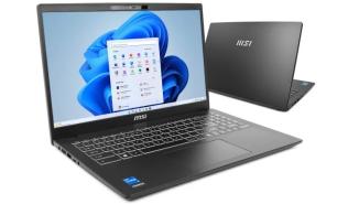 MSI Modern 15 [C13M-202PL] 10-Core Intel Core i5-13420H /15.6 1920x1080 matowa IPS 60Hz / 16GB DDR4 / 512GB / UHD / pk białe / 1.9kg / Win11Home (czarny)