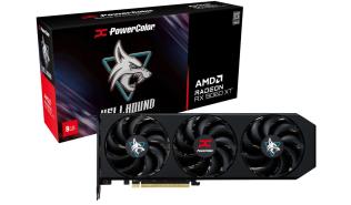 Radeon RX 9060XT PowerColor 8GB GDDR6 Hellhound [RX9060XT 8G-L/OC] (1xHDMI 2.1b, 2xDP 2.1a) (128-bit, PCI-E 5.0)