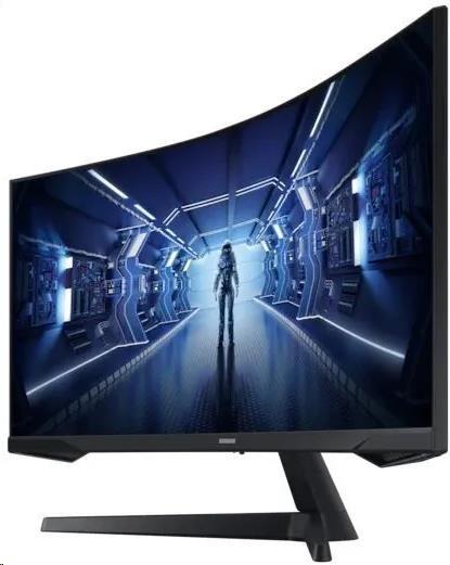 34’’ Samsung Odyssey LC34G55TWWRXEN (VA W-zakrzywiony 1000R, 3440x1440, 250, 4ms, 165Hz) (HDMI 2.0, DP 1.4) czarny