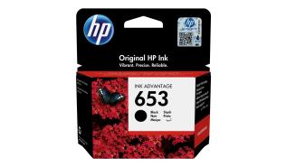 3YM75AE (653) - czarny oryginalny atrament, 6ml, do drukarek (HP DeskJet Plus Ink Advantage 6000, 6075, serii 6400, 6475)