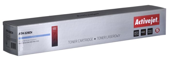 ATM-328CN - toner Activejet ATM-328CN (zamiennik Konica Minolta TN328C; Supreme; 28000 stron; błękitny) (Konica Minolta Bizhub C250i, C300i, C360i, C7130i)