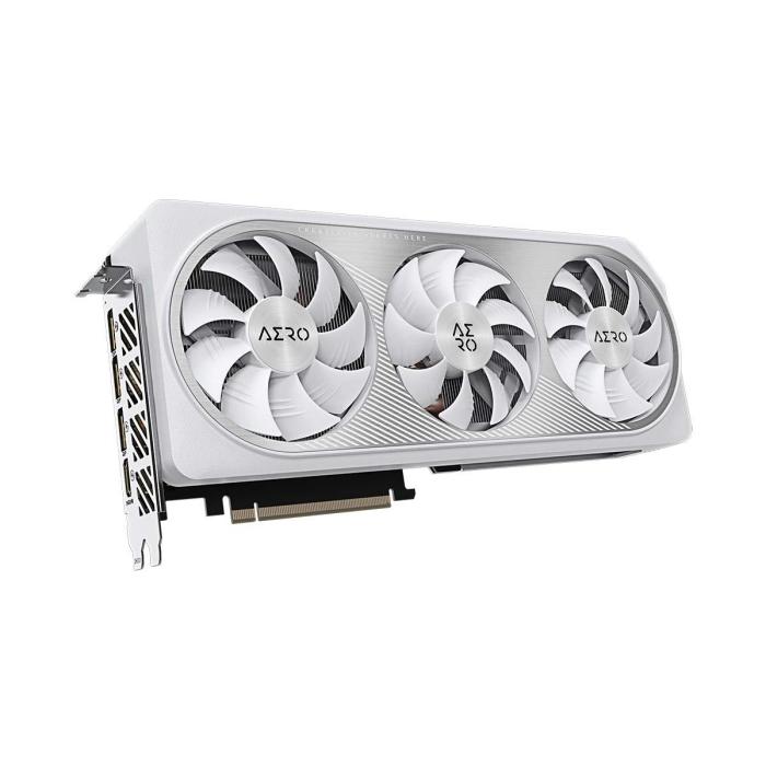 GeForce PCI-E RTX4070 Gigabyte 12GB GDDR6X Aero OC [GV-N4070AERO OC-12GD] (1xHDMI 2.1a, 3xDP 1.4a) (192-bit, PCI-E 4.0)