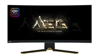 (34) MSI MEG 342C QD OLED (zakrzywiony 1800R, 3440x1440, 1000, 1ms, 175Hz) (2xHDMI 2.1, DP 1.4a, USB-C, 4x USB 3.0, Audio) czarny