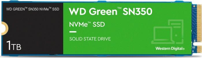 WD Green SN350 1TB SSD M.2 2280 PCIe Gen3x4 (3200/2500MB/s) [WDS100T3G0C]