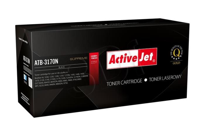 ATB-3170N - czarny, toner drukujący ActiveJet, 7000 stron, zamiennik TN-3060, TN-3170, TN-6600 (Brother HL-5240, 5240L, 5250DN, 5270DN, 5280DW, DCP-8060, 8065DN, MFC-8460N, 8860DN, 8870DW)