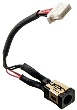 Gniazdo zasilania z kablem do wtyczki 3.0x1.1mm do notebooków Samsung NP530 NP530U3C NP530U4E [G0352]