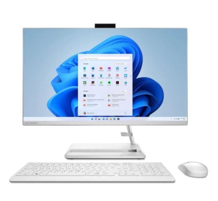 Komputer All-in-One LENOVO IdeaCentre 3-27IAP [F0GJ00TMPB] 8-Core i5-13420H/27 1920x1080 matowa IPS/16GB DDR4/1TB SSD/UHD+MX550 4GB/Win11Home (biały)