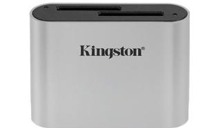 Kingston czytnik kart USB3.2 Gen1 Workflow Dual-Slot microSDHC/SDXC UHS-II Card Reader [WFS-SDC]