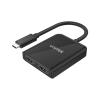 Unitek V1408A adapter USB-C / 2xHDMI 4K 60Hz (15cm)