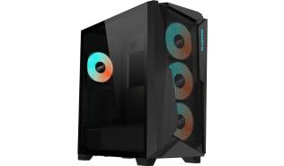 Gigabyte C301 V2 (czarny) (4x120mm) (3xUSB 3.2 Gen1, 1xUSB-C 3.2 Gen2, 2xJack)  [GB-C301G V2]