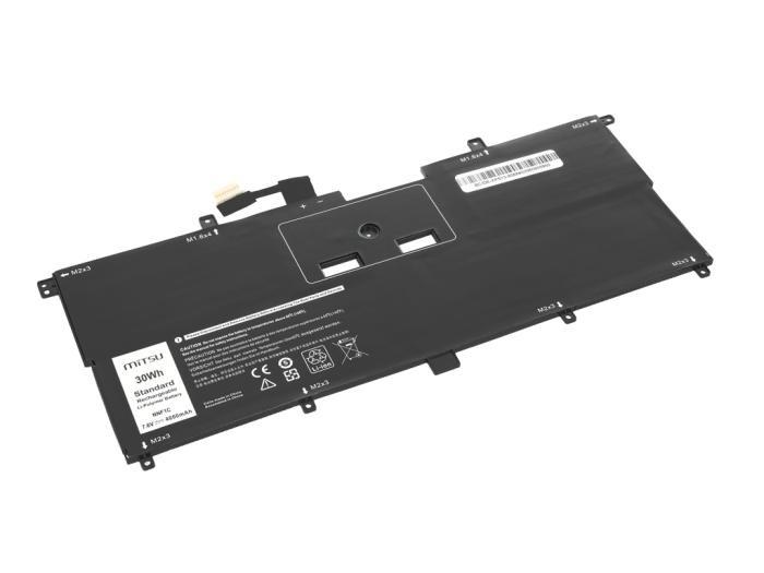 Mitsu bateria Dell XPS 13 9365 7.4V/7.6V, 4000mAh (30Wh) 4 ogniwa [BC/DE-XPS13-9365]