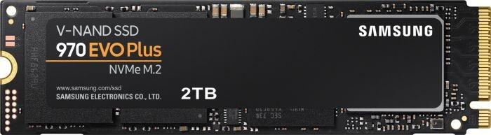 Samsung 970 Evo Plus 2TB SSD M.2 2280 NVMe Gen3x4 (3500/3300 MB/s) (2GB LPDDR4) [MZ-V7S2T0BW]