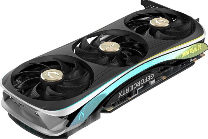 GeForce PCI-E RTX4090 Zotac 24GB GDDR6X AMP Extreme AIRO [ZT-D40900B-10P] (1xHDMI 2.1, 3xDP 1.4a) (384-bit, PCI-E 4.0)