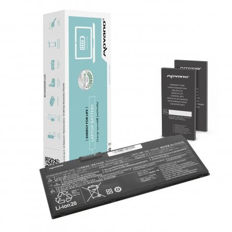Movano bateria Fujitsu Lifebook U758 14.4V/14.8V, 3490mAh (50Wh) 4 ogniwa Li-polymer [FU-U758]