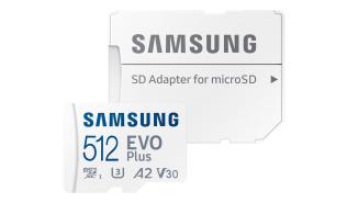 Secure Digital 512GB Samsung Micro SDXC EVO Plus Class 10 UHS-I U3 A2 V30 + adapter (130/100MB/s) [MB-MC512KA/EU]