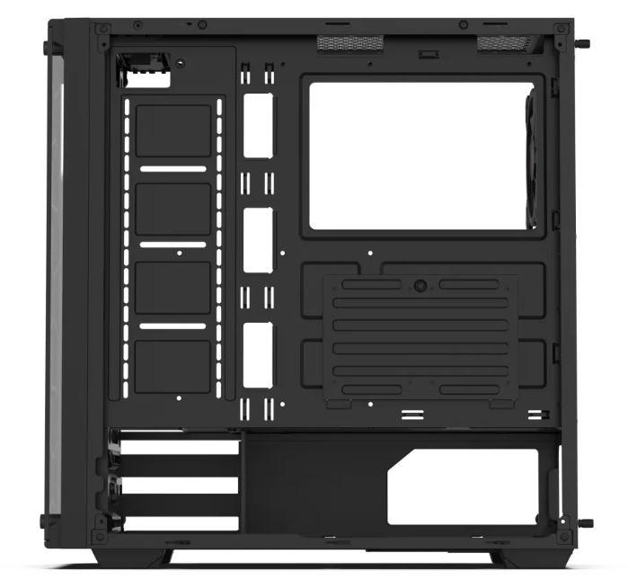 Krux Leda bez RGB (szkło hartowane) (2xUSB 2.0, 1xUSB 3.2 Gen1) (3x2.5, 2x3.5/2.5) [KRX0007]