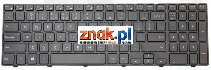 Klawiatura do notebooka Dell Inspiron 15 3000 3541, 3551, 3552, 3568, 3878 / 5000 5542, 5545, 5555 / 17 5000 5748, 5755, 5759, 7557, 7559 / Vostro 15 3565, 3568  [0N3PXD, 0KPP2C / K0888]
