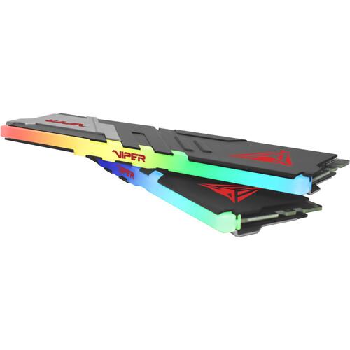 DDR5 32GB (2x16GB) 6800 MHz Patriot Viper Venom RGB CL34 34-40-40-40-84 1.4V [PVVR532G660C34K]