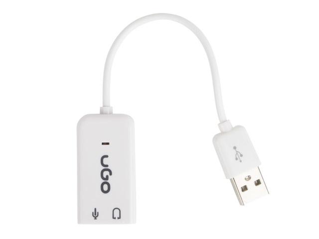 Zewnętrzna karta dźwiękowa 7.1 UGO USB [UKD-1086]