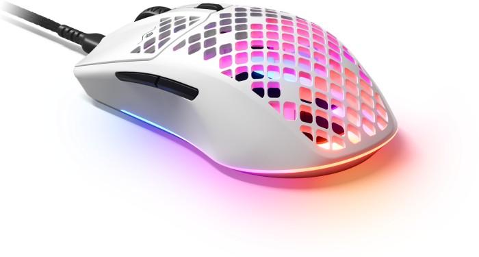 SteelSeries Aerox 3 Snow 8500dpi (optyczna, USB, 1, 6)