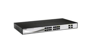D-Link 16-Port Layer2 Smart Managed Gigabit Switch dlink green 3.0 16x 10/100/1000Mbit/s TP RJ-45 Port4x TP Combo Port/SFP Slot [DGS-1210-16/E]