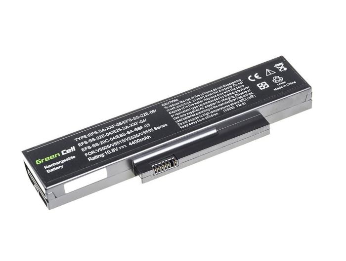 Green Cell bateria do Fujitsu-Siemens Esprimo V5515 V5535 V5555 V6515 V6555, 11.1V 4400mAh [FS05]