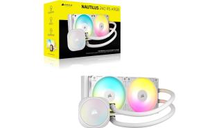 Corsair Nautilus 240 ARGB 240 White (2x120 mm) [CW-9060094-WW]