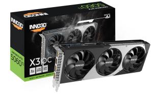 GeForce RTX5060Ti Inno3D 8GB GDDR7 Twin X3 OC [N506T3-08D7X-193075L] (1xHDMI 2.1b, 3xDP 2.1b) (128-bit, PCIe 5.0)